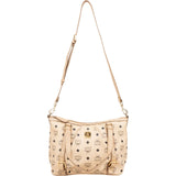MCM Monogram Visetos Satchel Tote Handbag
