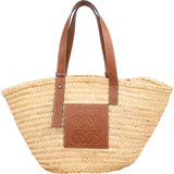 Loewe Palm Leaf Basket Raffia Shoulder Bag Medium