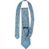 Hermès Floral Printed Pattern Silk Tie Krawatte