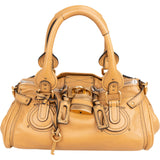 Chloé Camel Brown Leather Paddington Handbag