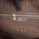 Louis Vuitton Mini Lin Monogram Neverfull MM Shoulder Bag