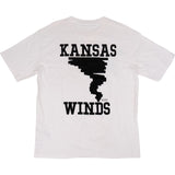 Louis Vuitton x Kansas Winds White Not Home Print Oversized T-shirt (XXL)