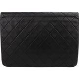 Chanel Quilted Lambskin Single Flap Shoulder Bag