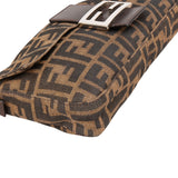 Fendi Monogram FF Zucca Baguette Shoulder Bag