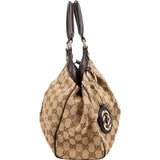 Gucci Monogram GG Canvas Sukey Shoulder Bag