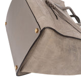 Celine Croc Optic Suede and Leather Phantomm Handbag