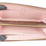 Louis Vuitton Monogram Canvas Clemence Zippy Wallet