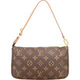 Louis Vuitton Monogram Canvas Pochette Accessoires Handbag