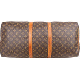 Louis Vuitton Monogram Canvas Keepall 55 Travel Bag