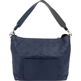 MCM Visetos Monogram Debossed Leather Hobo Shoulder Bag