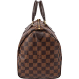 Louis Vuitton Monogram Damier Ebene Canvas Speedy 30 Handbag