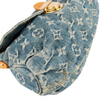 Louis Vuitton Monogram Denim Pleaty Shoulder Bag