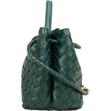 Bottega Veneta Intrecciato Leather East-West Andiamo Crossbody Handbag