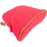 Hermès Pink Canvas Mini Bolide Pouch