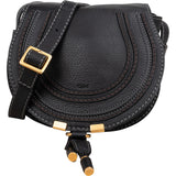 Chloé Grained Calfskin Small Marcie Saddle Crossbody Bag