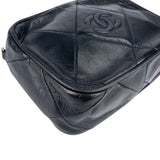 Chanel Quilted Lambskin Tassel Camera Crossbody Bag