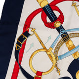 Hermès Eperon d'Or Silk Carre 90 Scarf Tuch