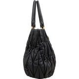 Miu Miu Matelassé Leather Coffer Handbag