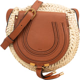 Chloé Raffia Marcie Basket Crossbody Bag