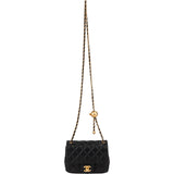 Chanel Quilted Lambskin Small Rectangular Single Flap Crossbody Bag