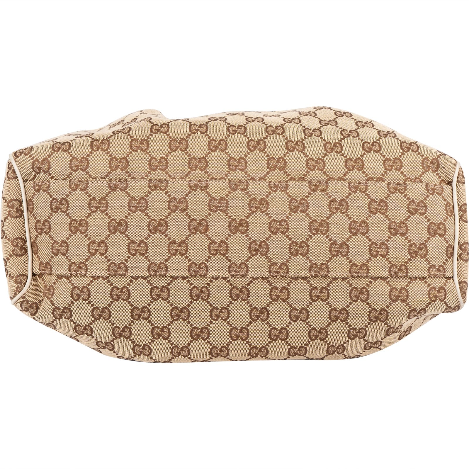 Gucci Monogram GG Canvas Sukey Hobo Handbag - vintageandkickz