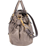 Miu Miu Vitello Lux Leather City Handbag - vintageandkickz