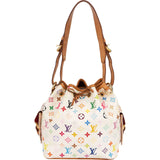 Louis Vuitton Monogram Murakami Multicolor Sac Noé Petit Shoulder Bag