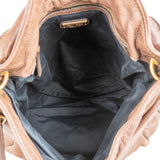 Miu Miu Vitello Daino Leather Coffer Hobo Shoulder Bag
