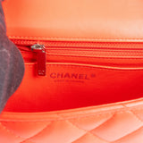 Chanel Quilted Lambskin Mini Rectangular Palladium Single Flap Crossbody Bag