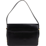 Celine Leather Vintage Horse Carriage Box Shoulder Bag