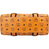 MCM Monogram Visetos Boston Handbag