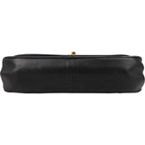 Chanel Quilted Lambskin 24K Gold Double Flap Shoulder Bag