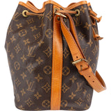 Louis Vuitton Monogram Canvas Sac Noé Petit Shoulder Bag