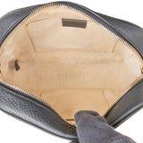 Gucci Black Leather Soho Disco Camera Crossbody Bag
