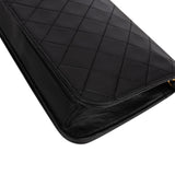 Chanel Quilted Lambskin 24K Gold Single Flap Shoulder Bag