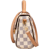 Louis Vuitton Monogram Damier Azur Canvas Croisette Handbag