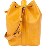 Louis Vuitton Yellow Epi Leather Sac Noé Petit Shoulder Bag