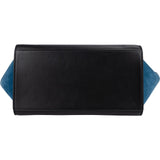 Céline Tricolor Leather Trapeze Handbag