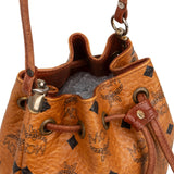 MCM Monogram Visetos Drawstring Crossbody Bag