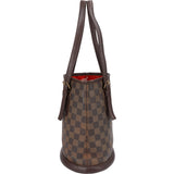 Louis Vuitton Monogram Damier Ebene Marias Bucket PM  Shoulder Bag