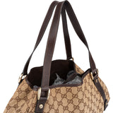 Gucci Monogram GG Canvas Abbey Shoulder Bag