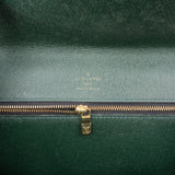Louis Vuitton Green Taiga Leather Kourad Clutch
