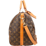Louis Vuitton Monogram Canvas Keepall 45 Bandoulière Travel Bag