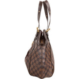 Louis Vuitton Monogram Damier Ebene Sistina GM Shoulder Bag