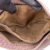 Fendi Monogram FF Croissant Buckle Shoulder Bag
