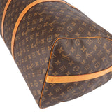 Louis Vuitton Monogram Canvas Keepall 60 Bandoulière Travel Bag