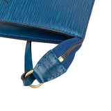 Louis Vuitton Blue Epi Leather Pochette Accessoires Handbag