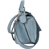 Loewe Blue Leather Puzzle Handbag