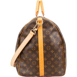 Louis Vuitton Monogram Canvas Keepall 60 Bandoulière Travel Bag