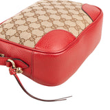 Gucci Monogram GG Canvas Bree Disco Crossbody Bag